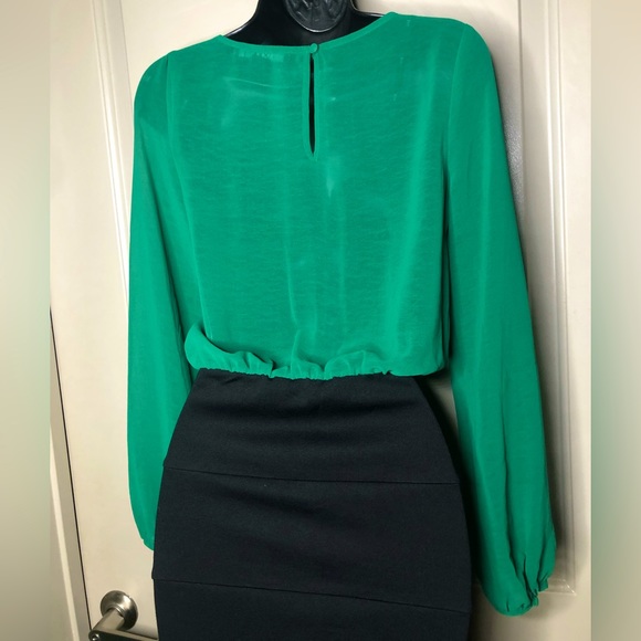 Lucky Green Boss Lady Dress - Picture 6 of 8